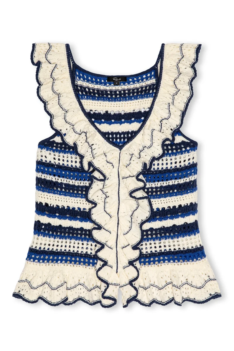Haut Luci sans manches en crochet