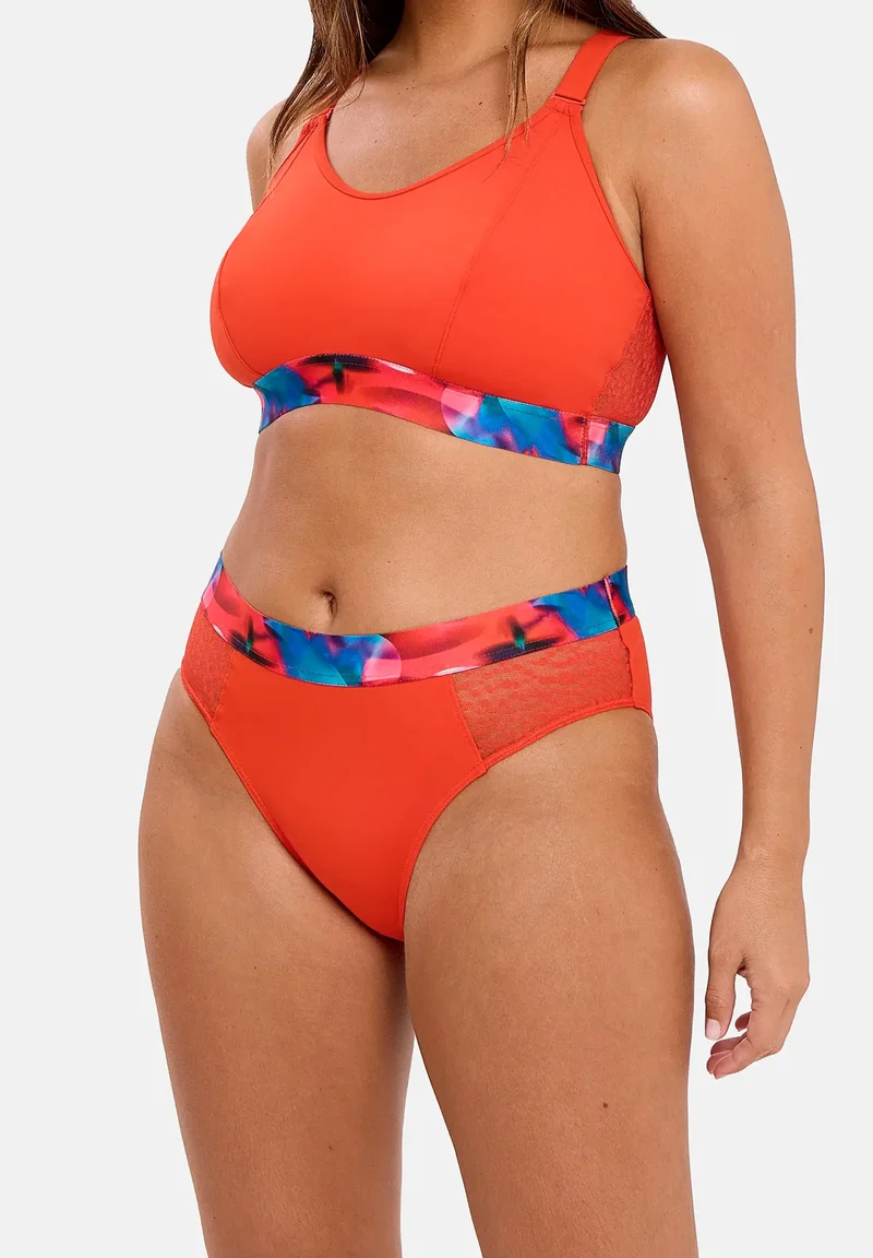 Slip Kalidiatou N. Rouge & Imprimé