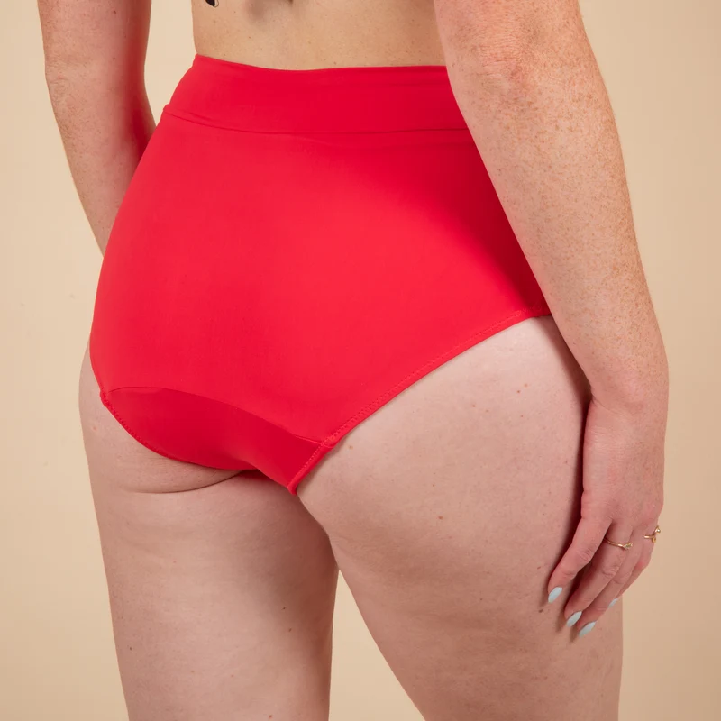 Maillot de bain menstruel taille haute Eléonore - Édition limitée