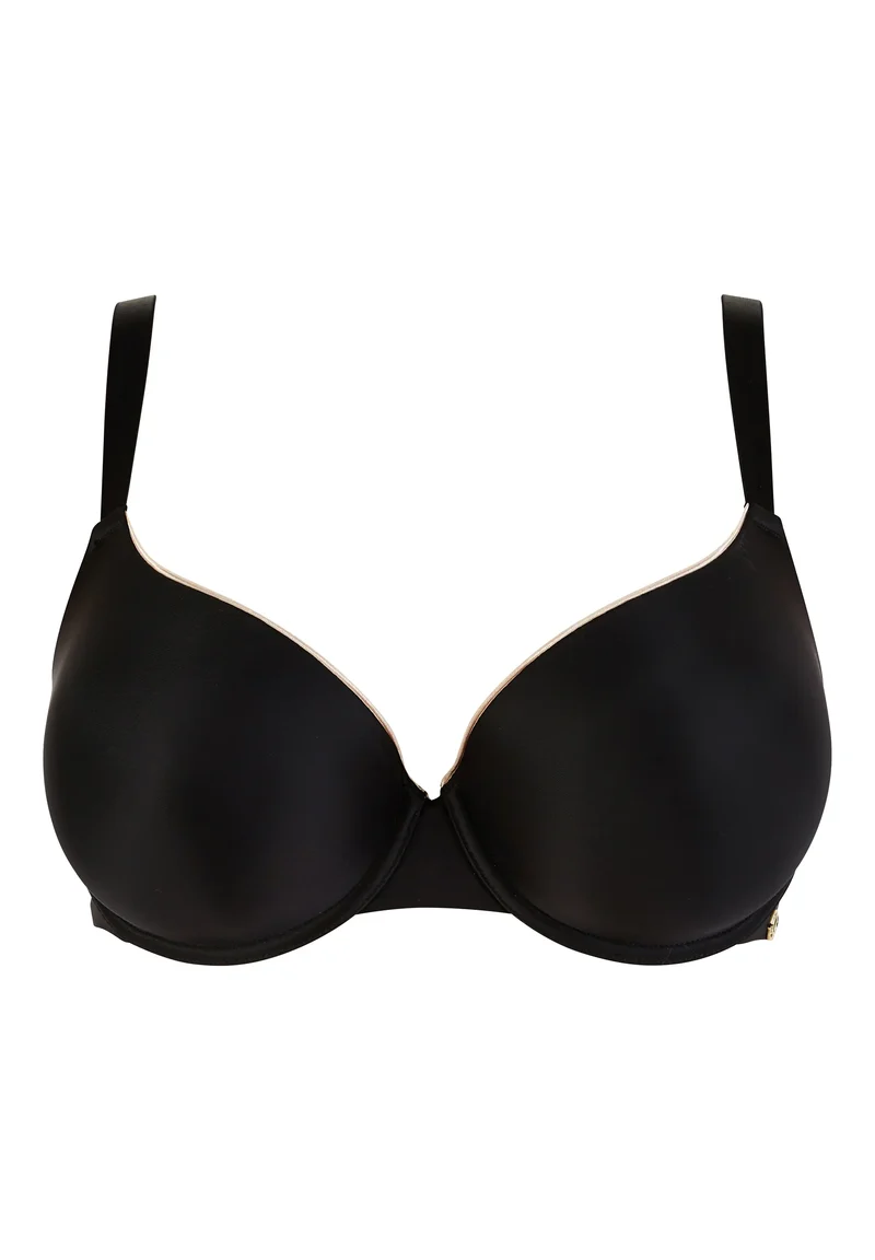 Soutien-gorge corbeille avec coques Unseen Noir / Blush