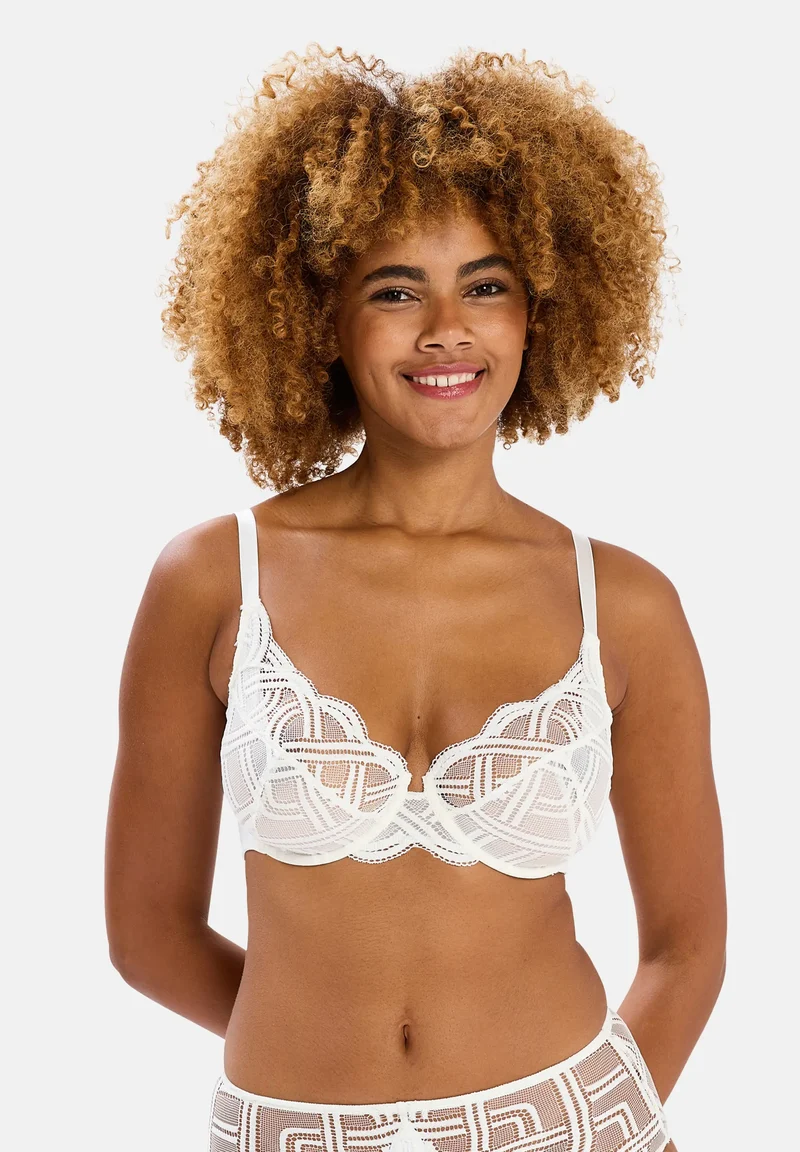 Soutien-gorge emboîtant Elise Ivoire