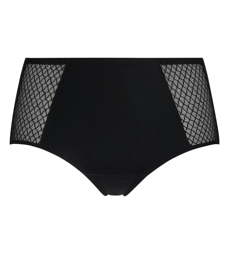 Culotte ventre plat taille haute Noire Dim Silhouette Essentiel