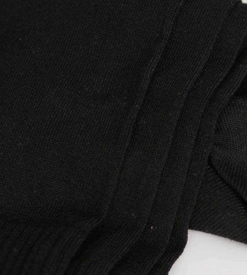 Lot de 2 paires de chaussettes homme Noir Dim Bambou