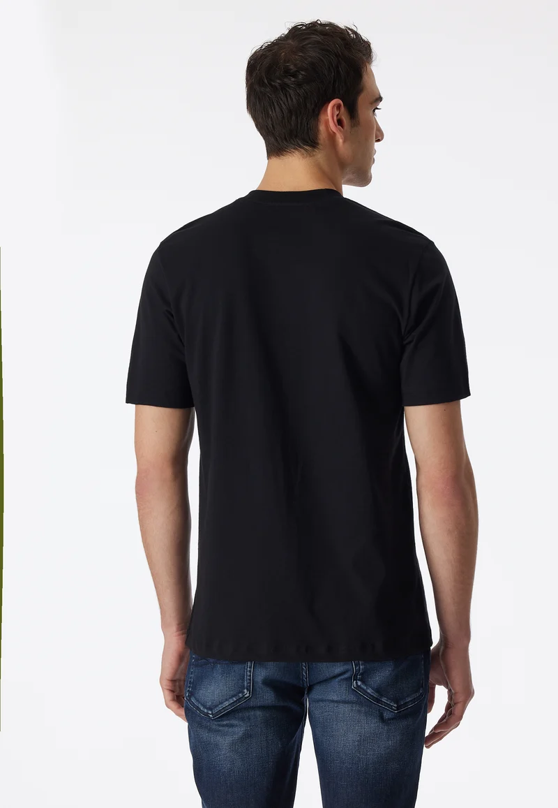 T-Shirt 2er-Pack Schwarz - American T-Shirt