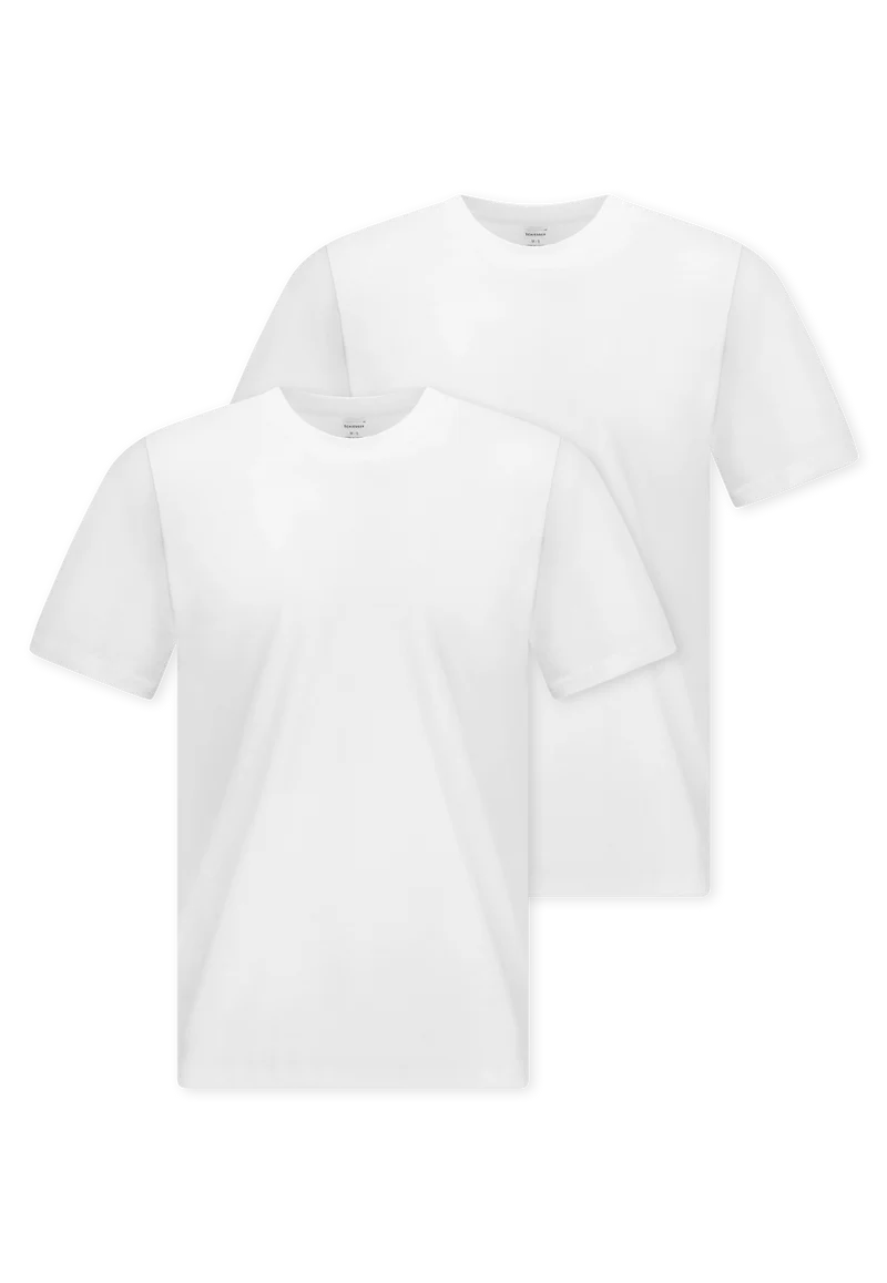 T-Shirt 2er-Pack Weiss - American T-Shirt