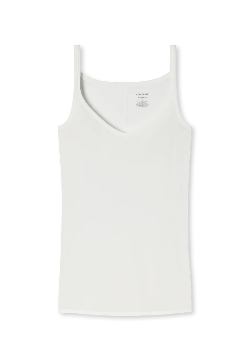 Unterhemd V-Ausschnitt Weiss - Personal Fit
