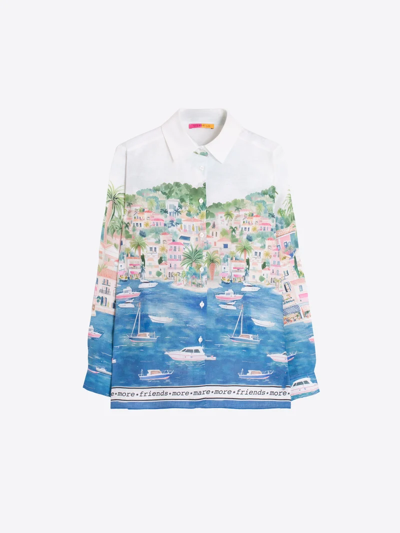 Chemise imprimée Tea