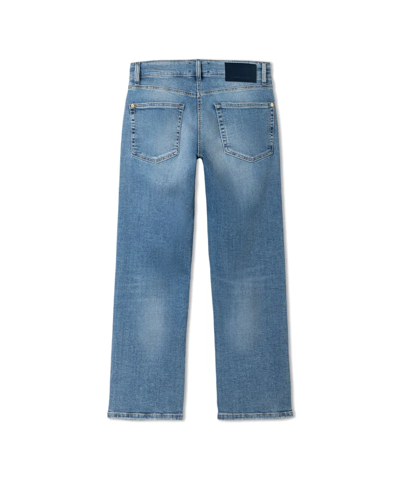 Jeans Gini droit et court
