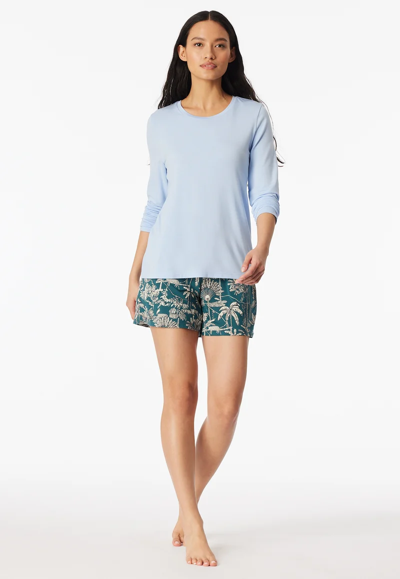 Shirt Blau - Mix+Relax