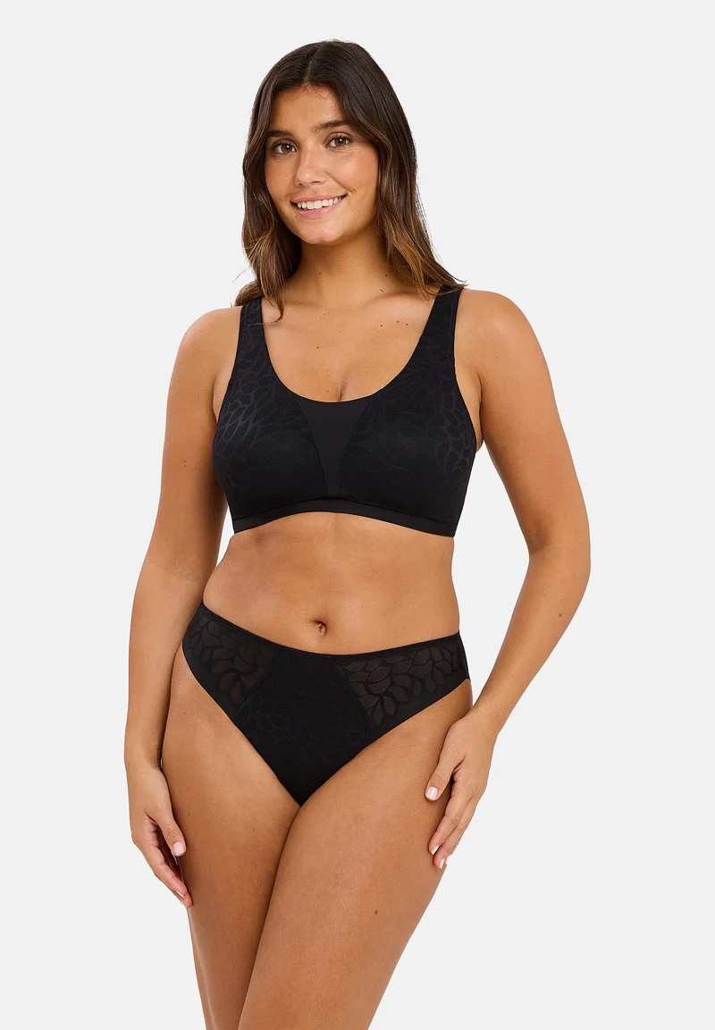 Brassière sans armatures Perfect Curves Noir