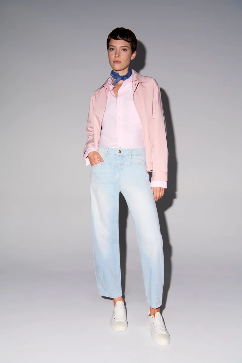Jeans Elin barrel cropped