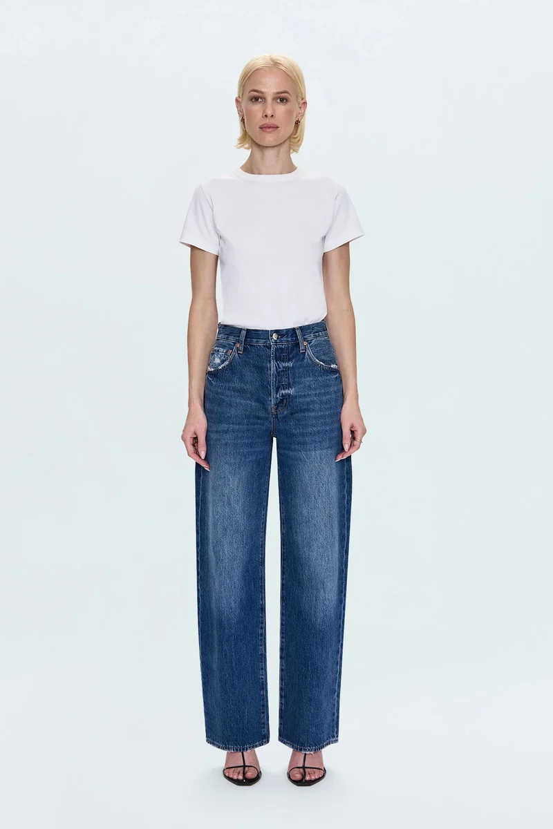 Jeans à jambe large Tate