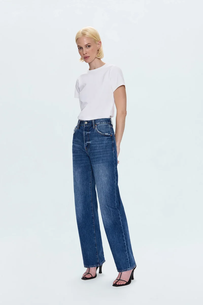 Jeans à jambe large Tate