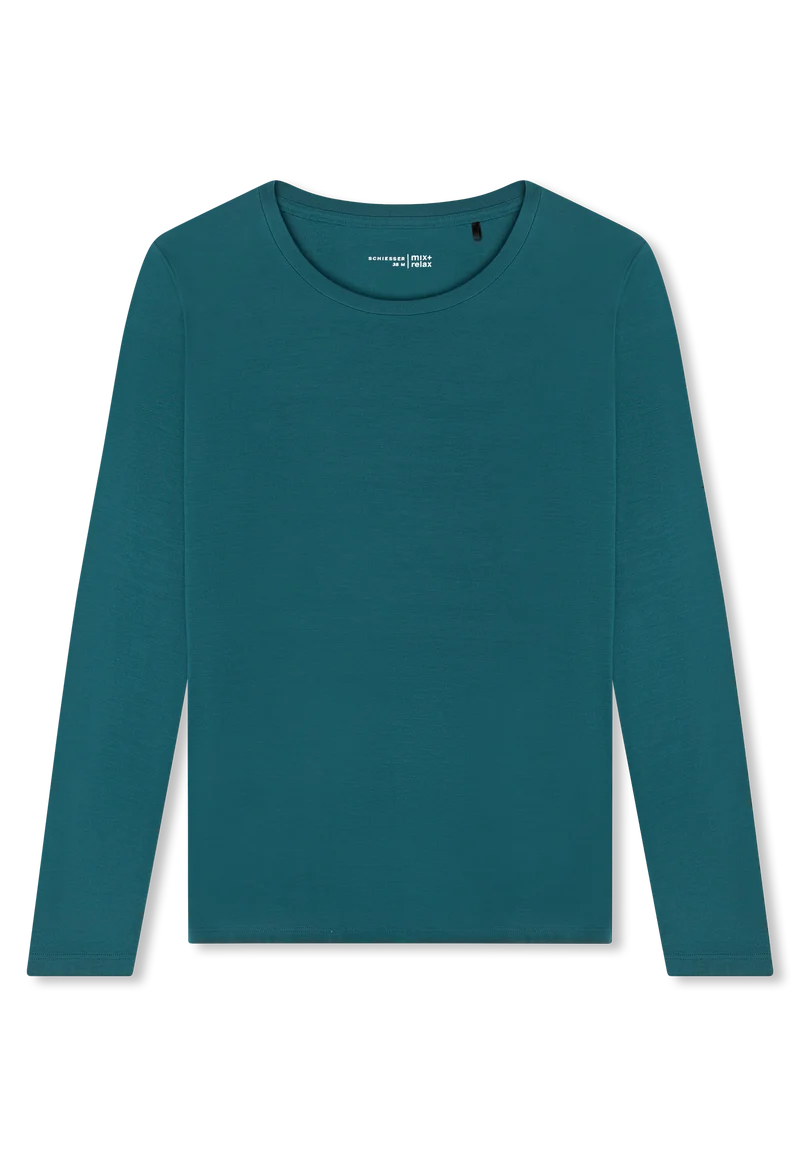 Shirt Petrol - Mix+Relax