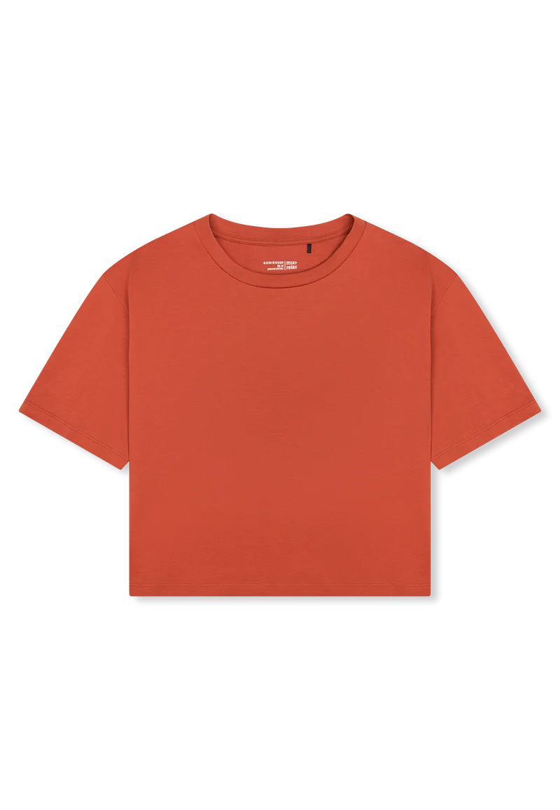 T-Shirt cropped Orange - Mix+Relax