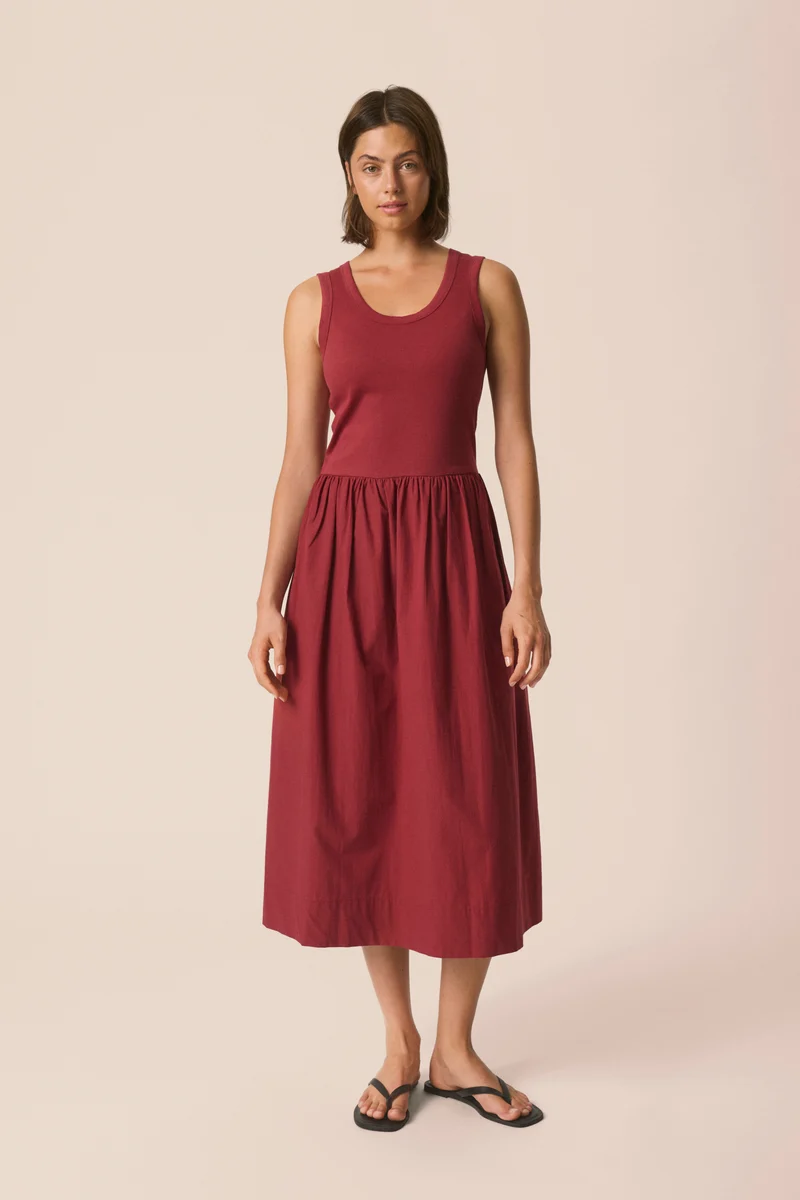 Robe midi Bodhi à jupe ample