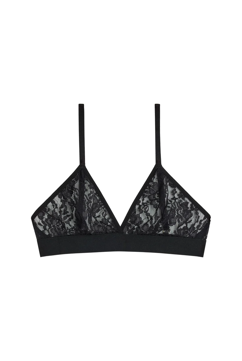 Brassière Dentelle - Noir