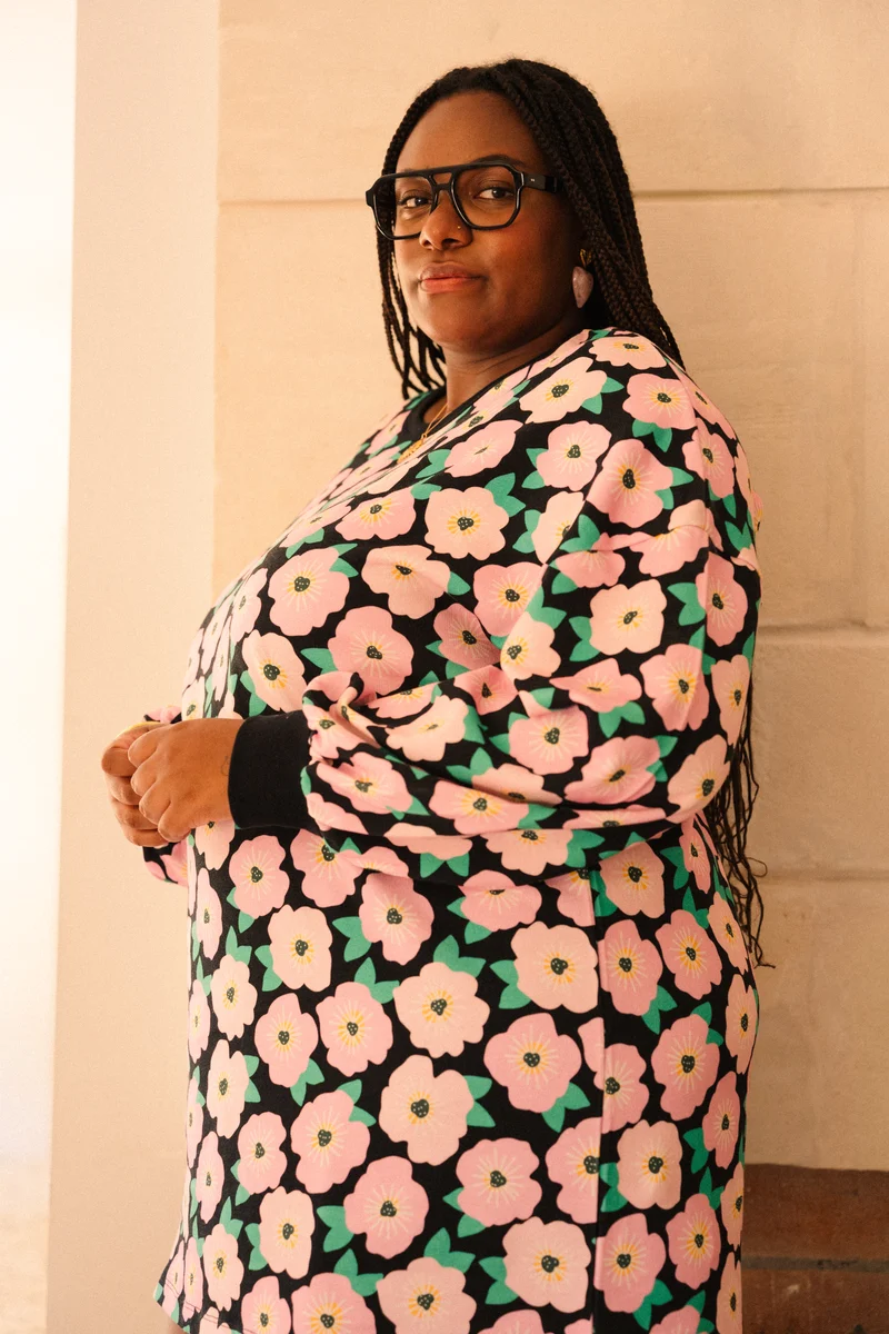 Robe Sweat 100% Coton BIO - Bougainvillier Bico