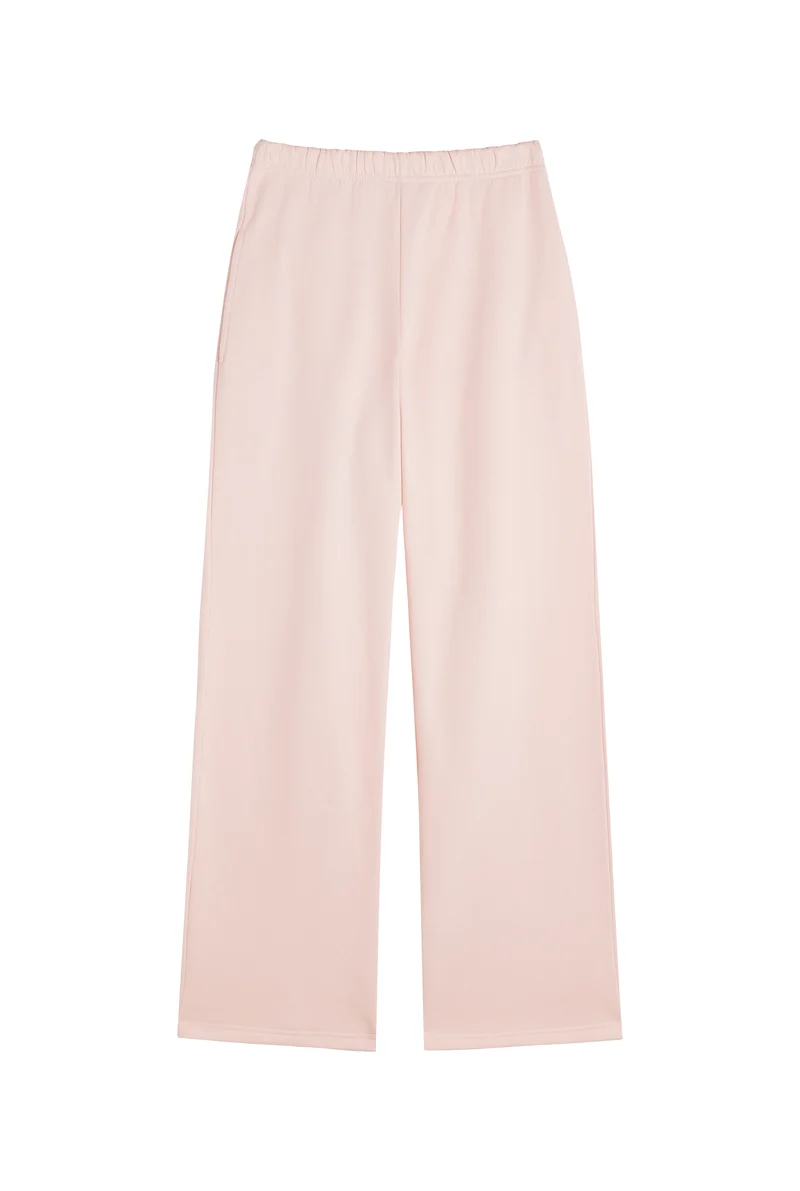 Jogging 100% coton - Rose blush