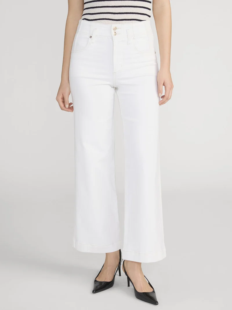Jeans large The Seamed à double bouton