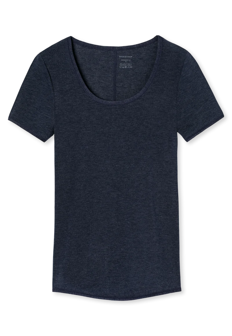 T-Shirt Blau - Personal Fit