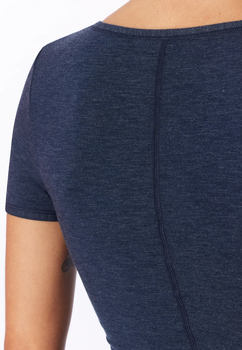 T-Shirt Blau - Personal Fit