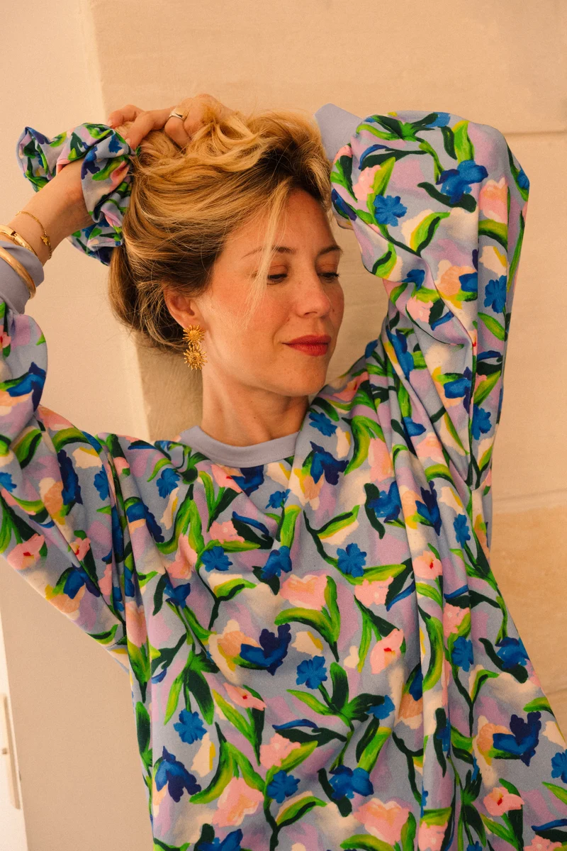 Robe Sweat 100% Coton BIO - Leila Rose