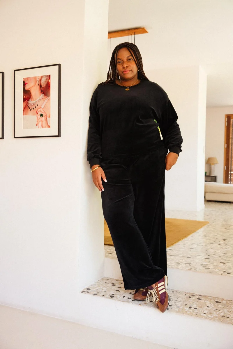 Pantalon Velours - Noir