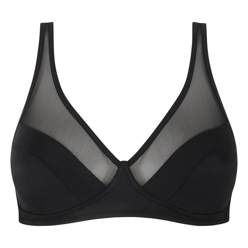Soutien-gorge emboitant sans armatures noir Generous Dim