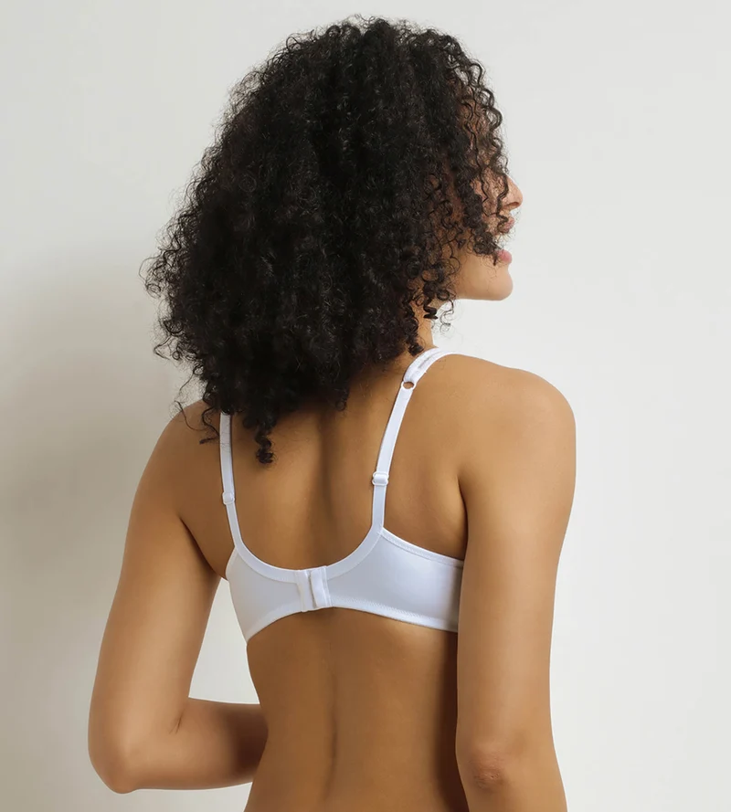 Soutien-gorge emboitant sans armatures blanc Generous Dim
