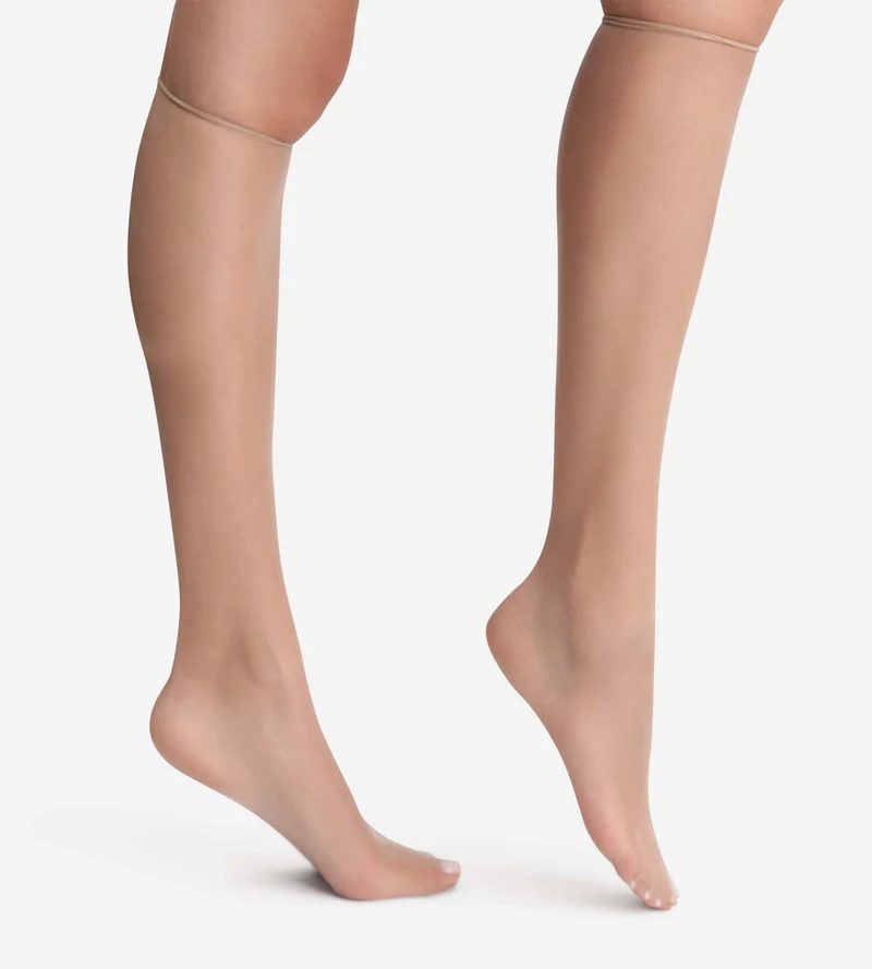 Mi-bas clair Teint de Soleil Effet bronzé naturel 17D