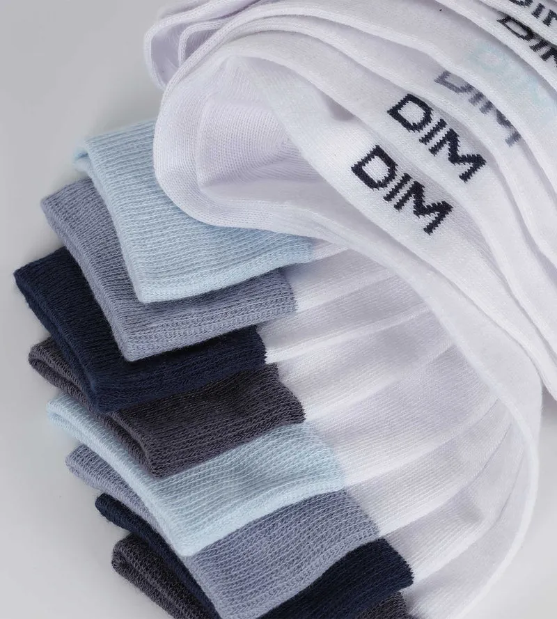 Lot de 4 paires de chaussettes homme Blanc EcoDim Mode