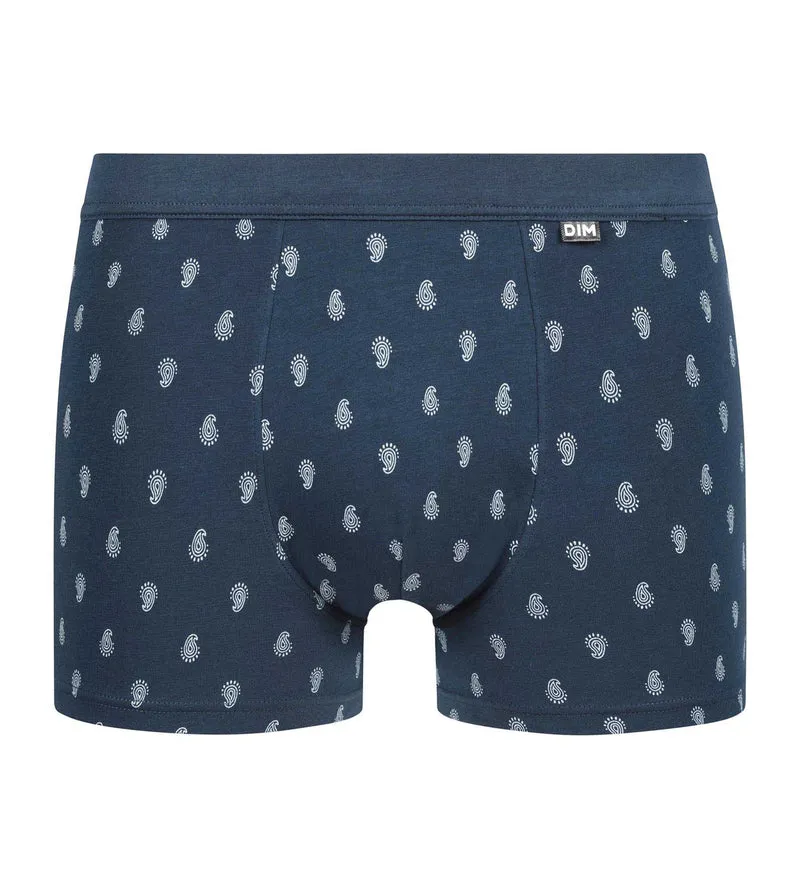 Boxer homme Noir motifs gouttes Classic Coton