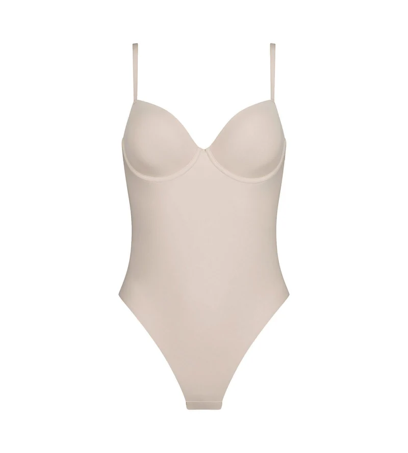 Body string effet sculptant sculptant en microfibre Nude Dim Silhouette Invisible