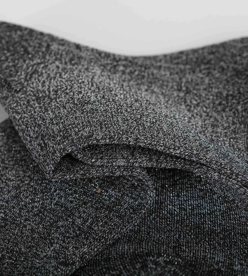 Chaussettes femme en lurex Noir Dim Mode