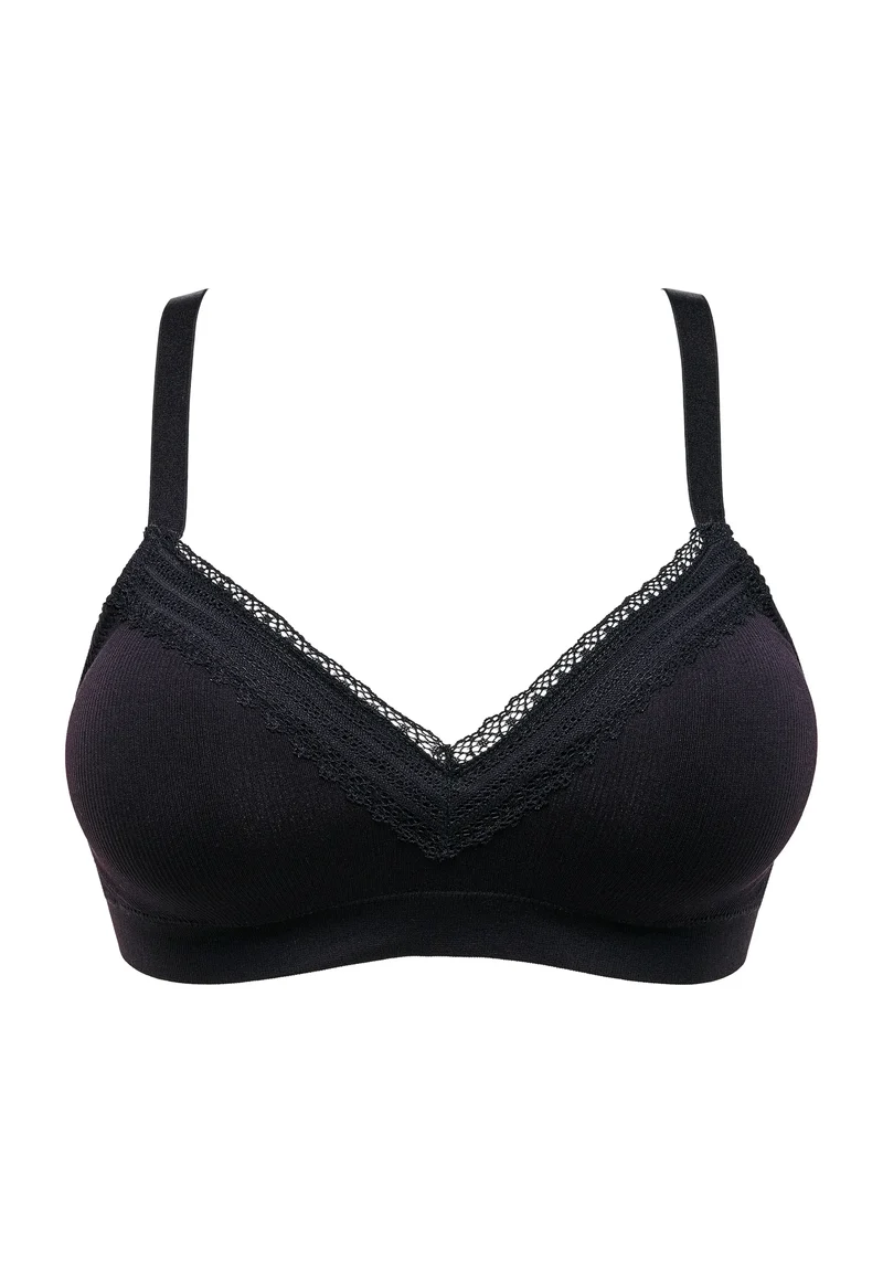Brassière sans armatures Agathe Noir