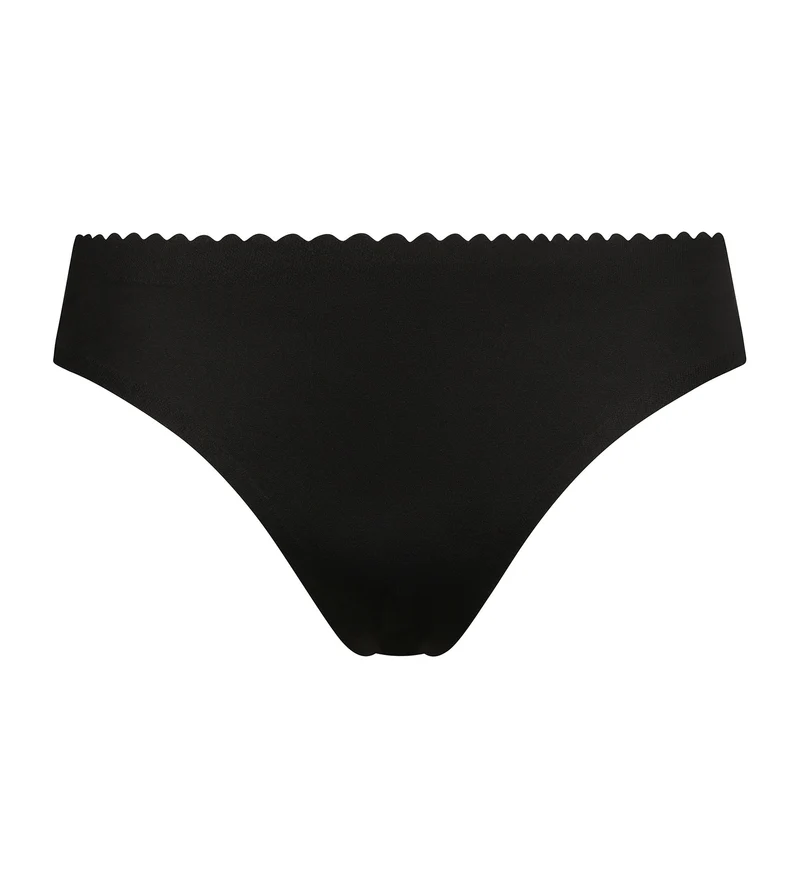 Tanga femme en tulle Noir Dim Body Touch Cheeky