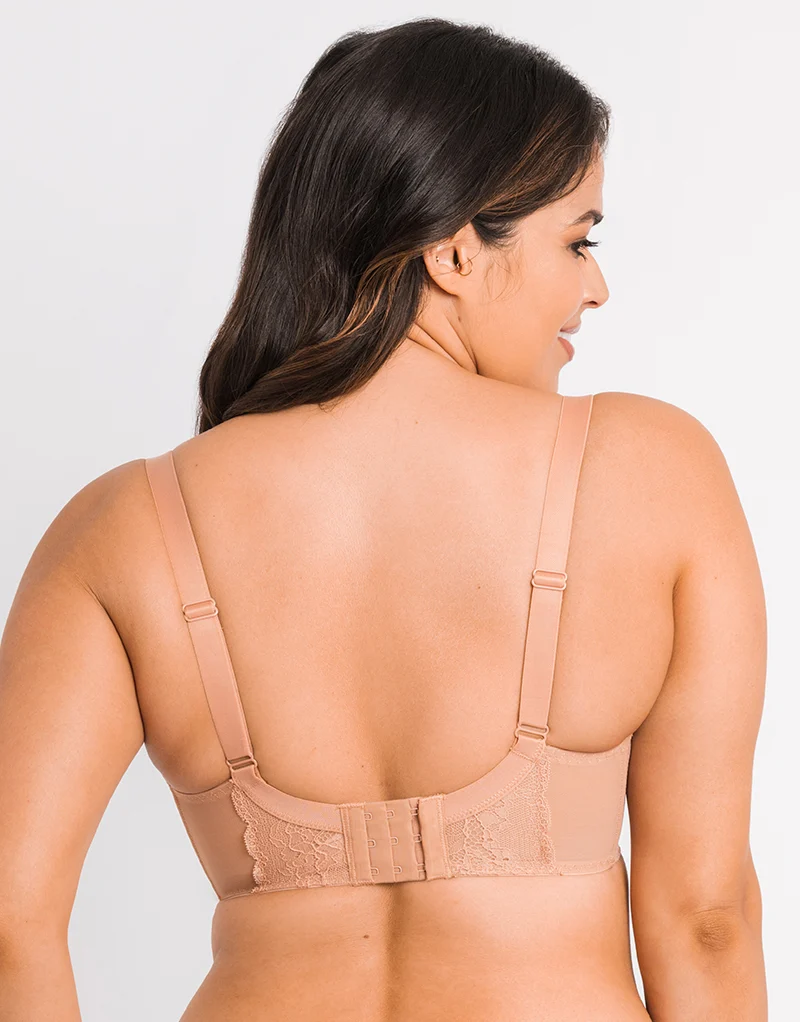 Curvy Kate Flutterby Plunge Bra Latte
