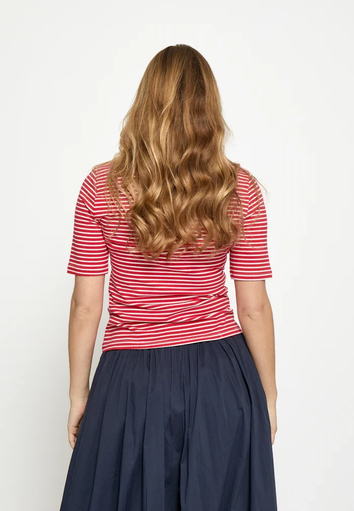 T-shirt polo rayé