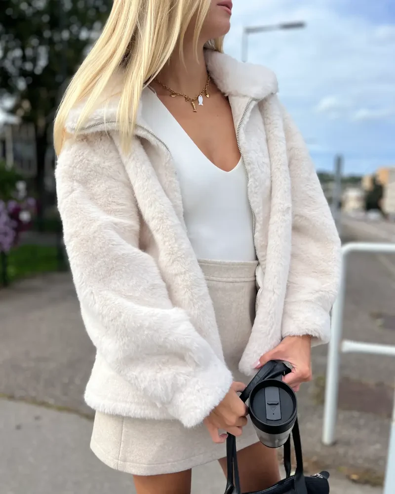 Veste en Fausse Fourrure - Julia