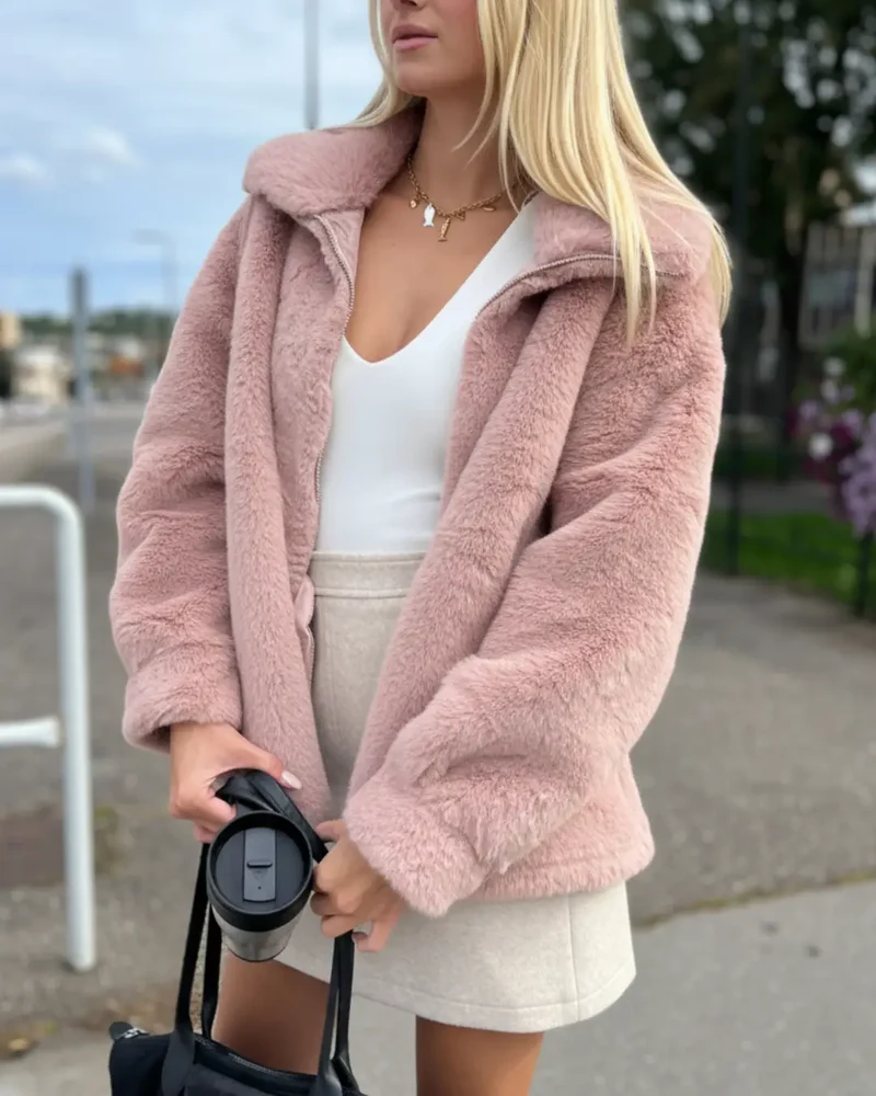 Veste en Fausse Fourrure - Julia