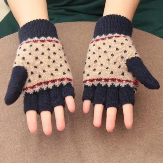 Moufles Mitaines Convertibles - Doublure Polaire