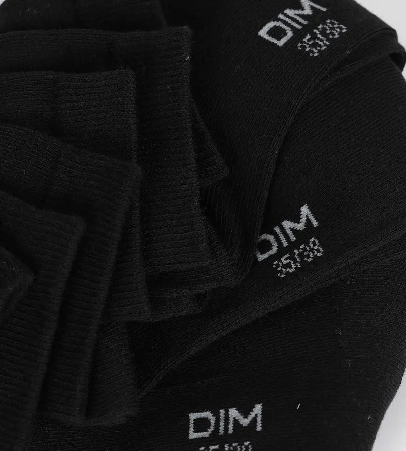 Lot de 3 paires de chaussettes femme Noir Coton Nice Price