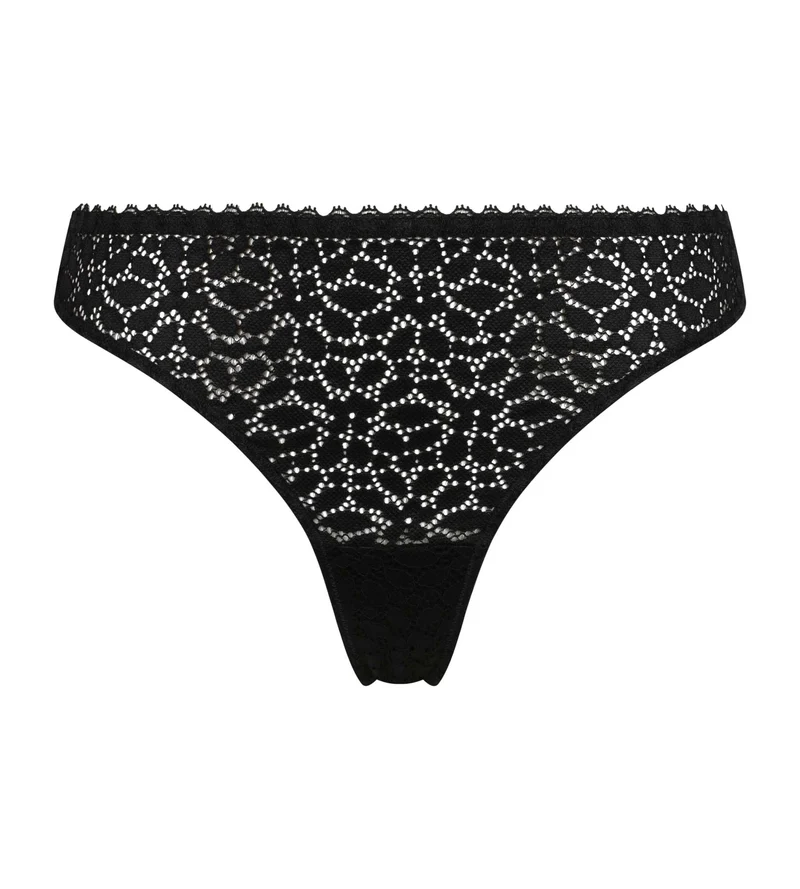 Tanga femme Noir Dim Daily Dentelle