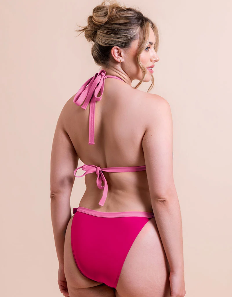 Curvy Kate Ibiza String Bikini Top Pink