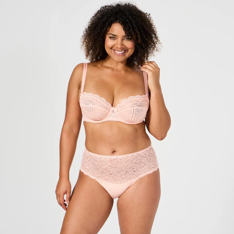 Soutien-gorge emboîtant abricot Luccia