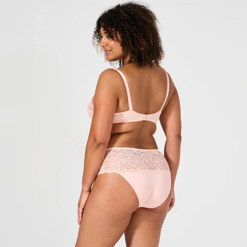Soutien-gorge emboîtant abricot Luccia