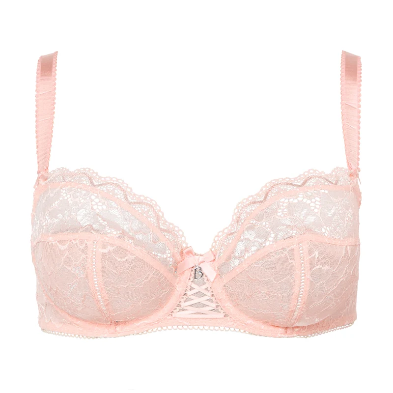 Soutien-gorge emboîtant abricot Luccia