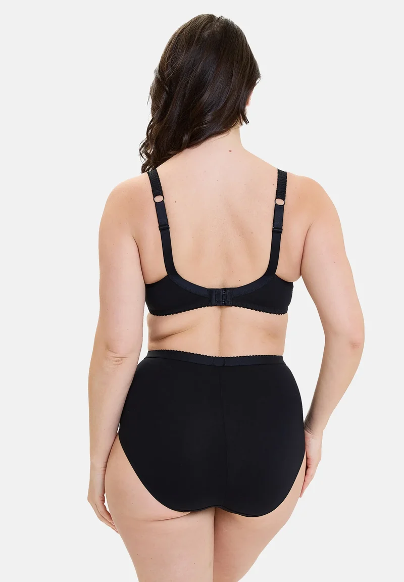 Soutien-gorge emboîtant Coton d'Arum Noir