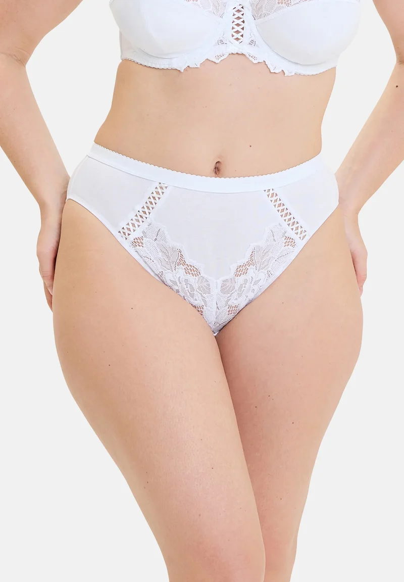 Slip Coton d'Arum Blanc